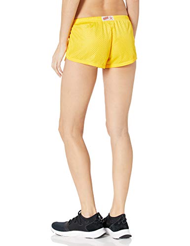 Soffe Women's Mesh Teeny Tiny Short, Lt. Gold, Medium #TOP1