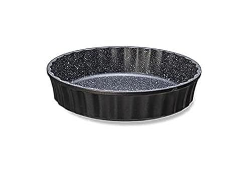 Risoli 020050/24HS0 Gourmet Tortiera Crostata, Linea Granito Hardstone, Diametro cm 24, Colore Grigio