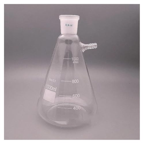 Flacon conique de laboratoire avec buse récipient en verre de 50 ml à 2000 ml