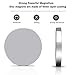 10 Pcs Rare Earth Magnets, 0.55 x 1/8 inch Round Neodymium Magnet Heavy Duty, Small Strong Magnets Disc Refrigerator Magnet for Cabinet Industrial Crafts Fridge Whiteboard Dry Erase Board