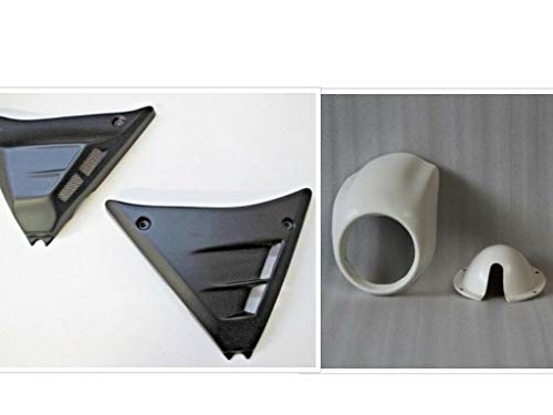 Carénage de phare custom pour rouler sur autoroute en Harley Dyna et FXR