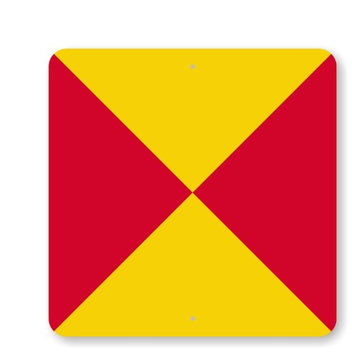 Conditional STOP, High Intensity Grade Reflective Sign, 80 mil Aluminum ...