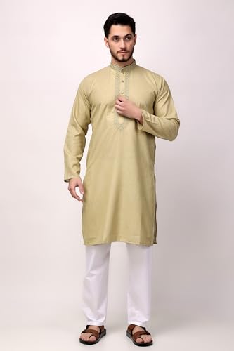 Image of Royal Kurta Men's Cotton Printed Kurta Pyjama