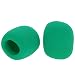 Fielect 2Pcs Microphone Cover Sponge Foam Mic Cover Handheld Microphone Windscreen Shield Protection Micro Foam Filter Green for KTV Broadcasting