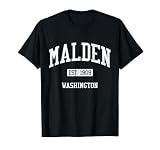 Malden Washington WA JS04 Vintage Athletic Sports T-Shirt