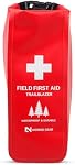 Waterproof First Aid Kit for Camping, Boating, Hiking – 64-Piece Outdoor Emergency Medical Bag with Roll-Top Closure by Nomad Gear