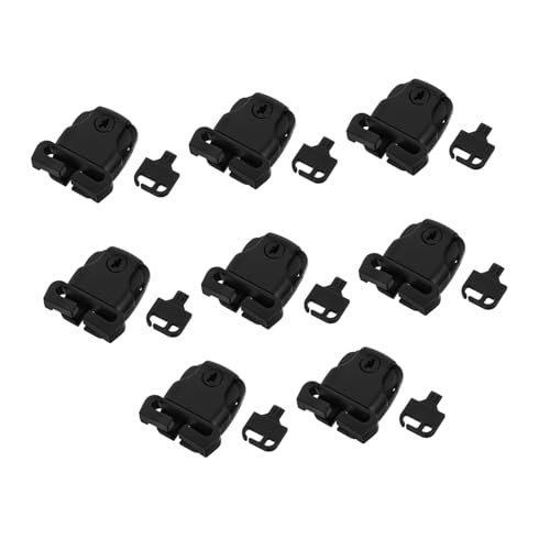 Alipis 8pezzi Copertura Vasca Idromassaggio Chiusura Clip Kit di Sostituzione per Serrature di Copertura Accessori per Ferramenta Vasca Idromassaggio