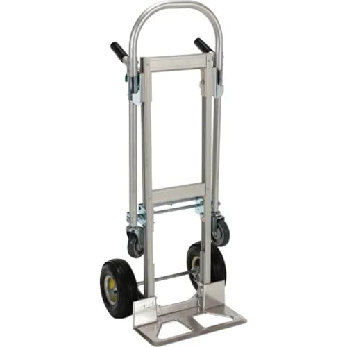 carretilla convertible aluminio 2 en 1 capacidad 500 lb miniatura 3