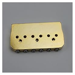 Guitare électrique Chevalet Pont De Guitare Électrique Fixe À 6 Cordes Gold Gold - Les Beatles, Paul McCartney, John Lennon, RIngo Starr, George Harrison Guitare électrique Chevalet Pont De Guitare Électrique Fixe À 6 Cordes Gold Gold – Image 3