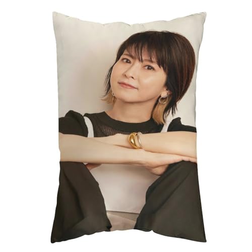 For 森高千里 57 枕カバー ロング枕カバー 両面印刷 柔らかく生地 横寝用抱き枕 向き寝 室内装飾 12 "x20 "