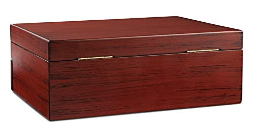 Royalty Art Fine Silverware Storage Box With Pull Out Drawer, 15” X 11”, Large Kitchen Counter Organizer For Flatware And Utensils, Decorative Home Decor (Medium) #TOP3
