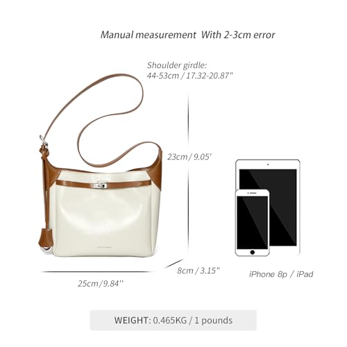 Bolso Hobo de cuero para mujer tipo Tote y Satchel miniatura 3