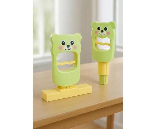 Image of Cute Mini Desktop Mop, Portable Wet & Dry Cleaning Sponge Mop (Random Color)