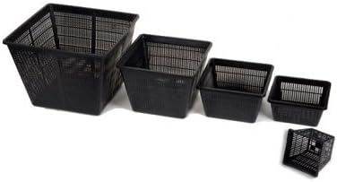 Image Heron X-Small Square Pond Planting Baskets - Garden/Pond Planting - Packs of 3, 6 & 12 (6)
