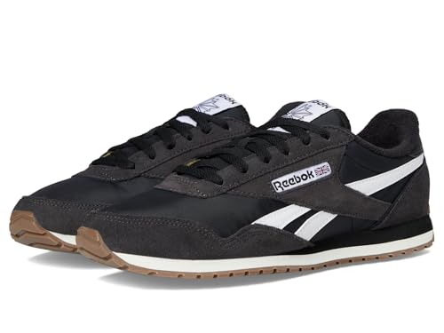 Reebok Unisex Adult Classic AZ Sneaker Washed Black/Black/Chalk8/Women 9.5