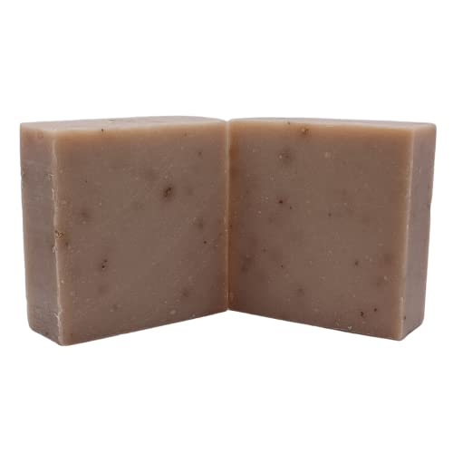 High Thyme Farmacy Oatmeal, Goat's Milk & Honey Handmade Soap - Exfoliating Goat Milk Soap - Dry Skin Remedy Goats Milk Soap - Lye Soap With Colloidal Oatmeal - Soothing Oatmeal Soap #TOP3