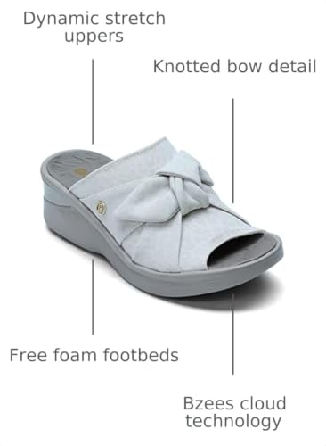 Image of BZees Women's Smile Wedge Sandal