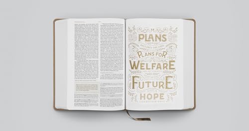 Image of ESV Women's Study Bible (TruTone, Nubuck Caramel, 1 Chronicles 16:34 Design): Holy Bible, English Standard Version