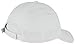 adidas Men's Decision Structured Adjustable Cap, White/Clear Grey, One Size