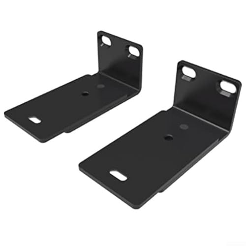 HpLive 2 supporti da parete per soundbar a forma di L, 2 pezzi, larghezza regolabile 3,4 – 5,8 pollici, per il montaggio di televisori di tutti i tipi di pareti