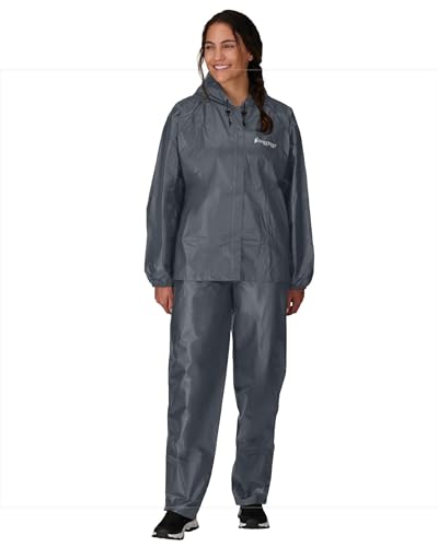 FROGG TOGGS Women's Ultra-Lite2 2-Layer Waterproof Breathable Protective Rain Suit