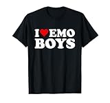 I Love Emo Boys T-Shirt