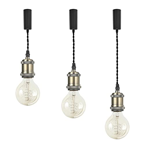 FSLIVING 3pbN _Ng[ R[h[Rbvt RŒ߉ g 1y_g cCXgR[h ^JbLÎdグ CeAƖ JtF LEDdΉ Cg\Pbg _Ng[Cg CeBO[Cg E26