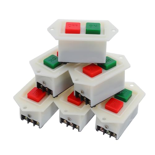 Interruptor de arranque y parada MAGICLULU para amoladora industrial y maquina de corte pack de 6