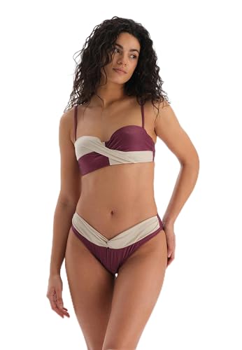 Haut de bikini femme avec maintien optimal sans bretelles Dagi Fashion