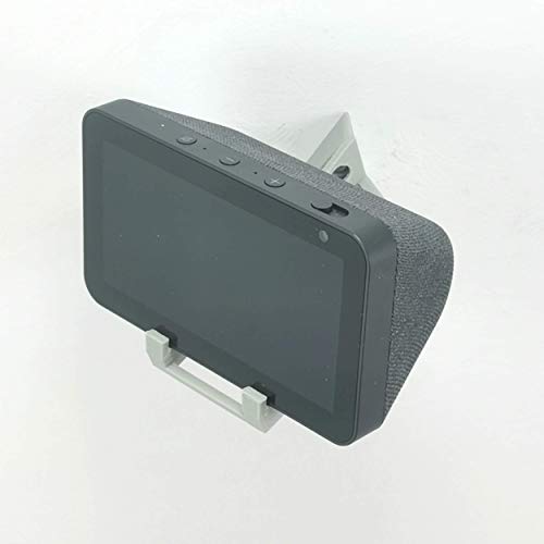 Echo Show 5 – Soporte de Pared para Montaje en Pared (Derecho, 45 Grados), Color Gris