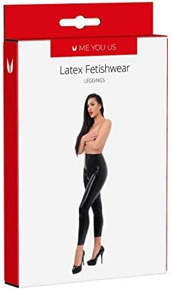 Me You Us Latex-Leggings – Fetischkleidung – Schwarz (Größe S 36–38) – Sexy und sinnliche Latex-Leggings für intensive Fetisch-Abenteuer