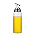 Lifemaison Distributeur d'huile d'olive en Verre résistant à la Chaleur Bec de Bouteille avec Cache Poussière Accessoires de Cuisine Ustensile À l'échelle Scientifique ML 200ML/300ML/500ML