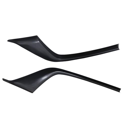 Image of SecosAutoparts 2Pcs Front Grille Inserts Cover Molding ABS, Compatible with Mazda CX-5 CX5 2022 2023 2024, Gloss Black Exterior Accessories