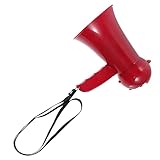 MOBUTOFU Portable Megaphone for Boys and Girls Handheld Loudspeaker with Recording Function Lightweight Design for Cheerleading Sports Events and Outdoor Activities