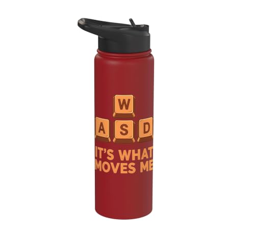 Funny Saying Its What Moves Keyboard Keys Stainless Steel Insulated