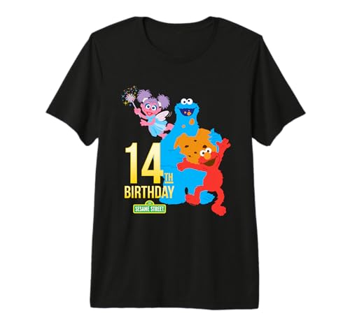 T-shirt Sesame Street 14th Birthday cadeau anniversaire ado idee originale