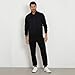 Guess Mens Eco New Arlo Long Pant, Jet Black, Extra Large