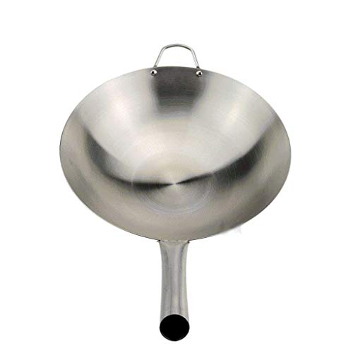 Wok de acero inoxidable de 43 cm miniatura 2