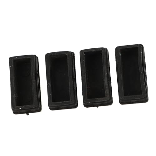 OUNONA 4個 防滑脚? 伸縮式はしご用 滑り止めラバーパッド 耐久性高く軽量で脚保護カバー 家用段アクセサリー