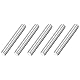 QUARKZMAN M12x80mm Vollgewinde-Stange, 5 Stück 316 Edelstahl Langgewindeschraube 1,75mm Gewindesteigung Rechtsgewinde für Möbelmontage und Befestigung