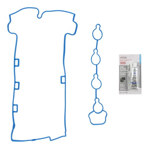 Image of KAX Valve Cover Gasket Set Compatible with Chevy Equinox /GMC Terrain 2010-2017, Captiva Sport 2012-2015, Verano 2012-2017, Regal 2011-2017, Malibu Lacrosse Sky Solstice HHR 2.4L 2.0T, OE# VS50778R