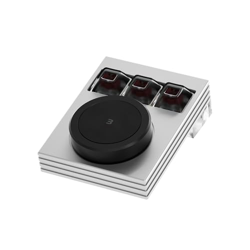 NLOFIN Mini 3�L�[ OSU �R�s�[ �y�[�X�g �L�[�{�[�h�v���O���~���O �}�N�� �`�F���[ �X�C�b�` RGB �o�b�N���C�g �~�jUSB �L�[�p�b�h Windows Mac �}�N���⃊�Y���Q�[���p�i�V���o�[�j