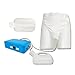 HMWOKPOT Raccoglitore Elettrico di Urina con Orinatoio da 3000 Ml, Sistema Intelligente per Orinatoio - Design Anti-Perdita per Il Riposo A Letto - Cintura Elastica Regolabile in Vita,Male immagine