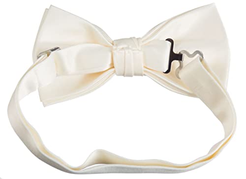 Tuxgear Boys Bow Tie And Adjustable Stretch Suspender Sets, Ivory, 30" Boys (Ivory, 30" Boys) #TOP6