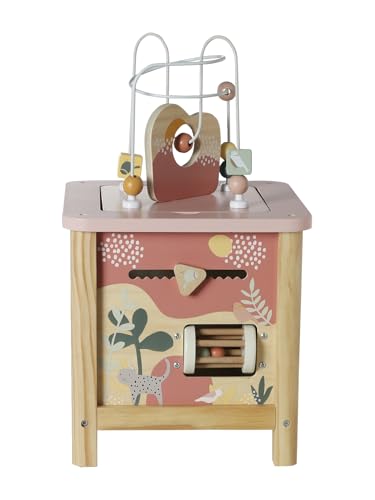 VERTBAUDET Grand Cube d'activités en Bois Savania TU