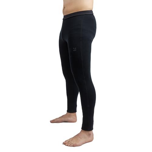 Janus Wool Kleveland Merino Men’s Thermal Underwear XL Black