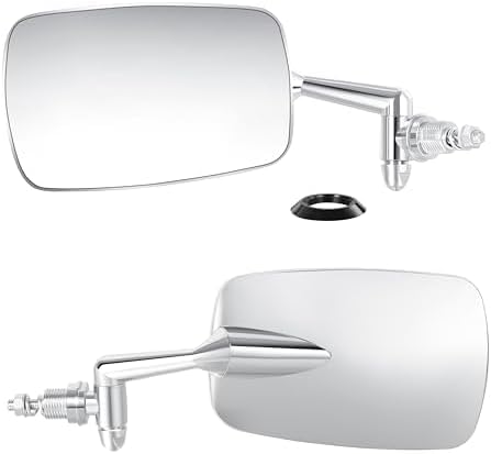 Mirror Left Driver Side Luxury Zinc Diecasting Version(Not Stainless Steel Housing) Chrome 113857513D For 1968-77 Beetle - Super Beetle Sedan image 4