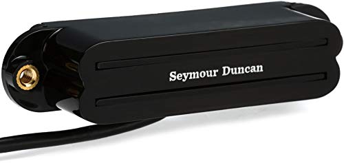 Seymour Duncan Sscr 1B Blk Cool Rails Strat Bridge Black, Schwarz, Single-coil