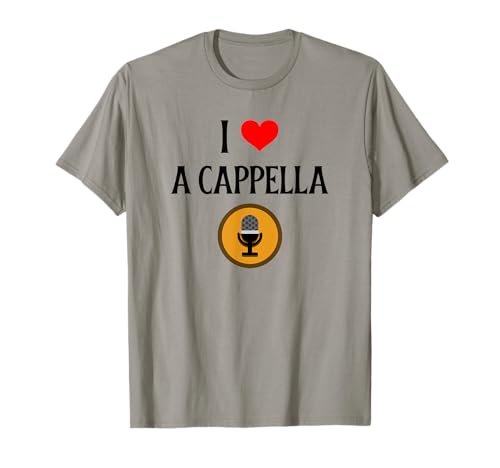 Photo de I Love A Cappella I Heart A Cappella Song Lover T-Shirt