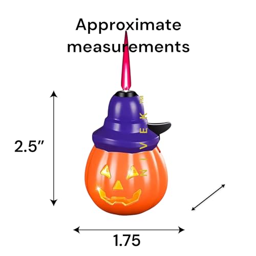 Encendedor de calabaza Halloween NIVEK 3D con luces miniatura 5